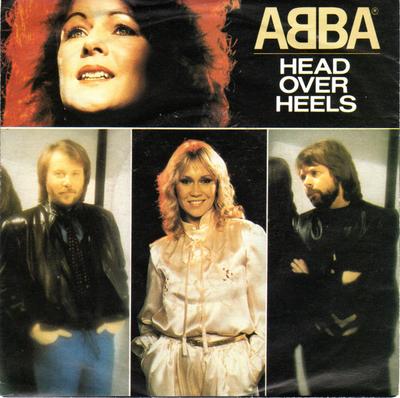 7-Zoll-Schallplatte ABBA Head Over Heels EPCA2037 Epic 1982 UK Pop Gebraucht