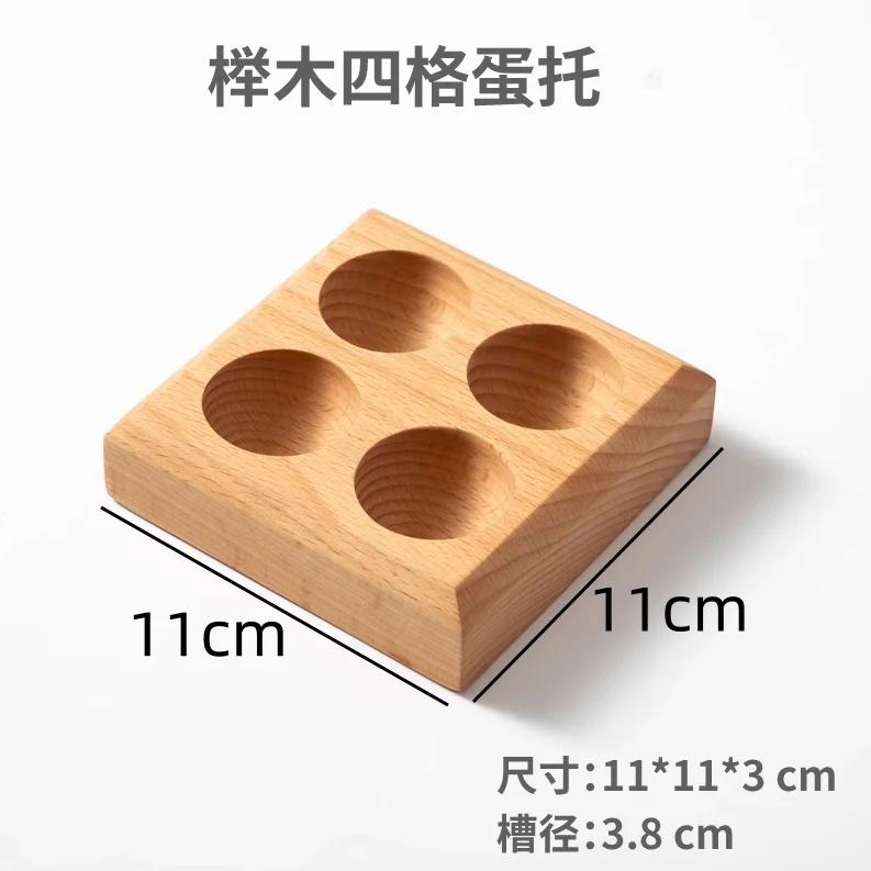 

Wooden Egg Storage Box Wooden Pallets Egg Tray Dessert Bowl Storage Tray Display Trays Dim Sum Dish Snack Plate Fruit Bowl