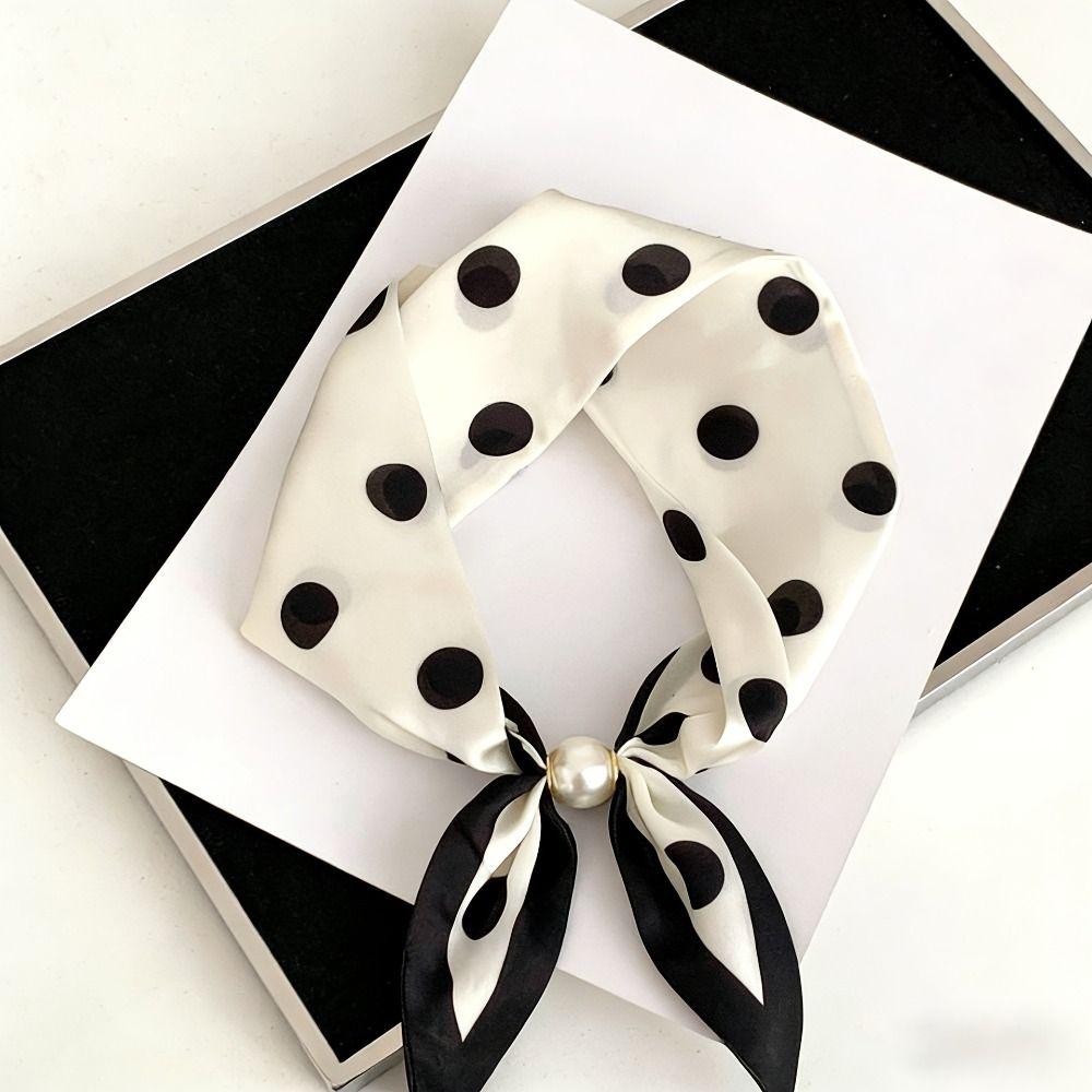 Versatile Square Scarf Soft Cotton Silk Scarf Elegant Magnetic Scarf  Women Fashion