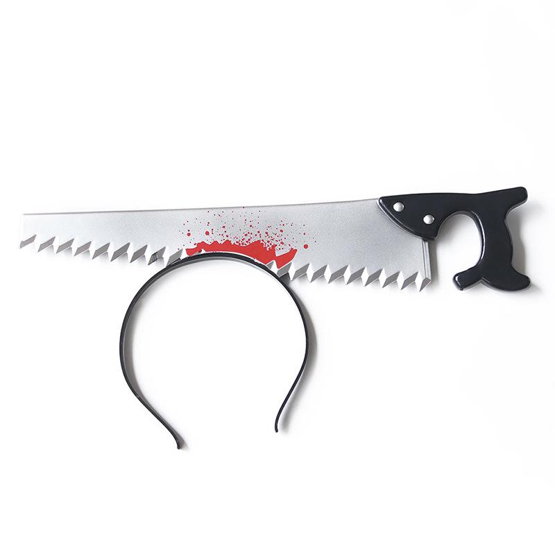 Halloween Blood Knife Headband - Spooky Masquerade Party and Cosplay Prop.