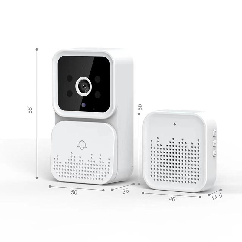 

2,4 ГГц Wi-Fi Беспроводной визуальный дверной звонок Камера Беспроводной видеодомофон WiFi Дверной звонок Продукт домашней безопасности