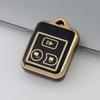 Gold Edge Car Key Case for Ford Lincoln Mercury (3/4 Button)