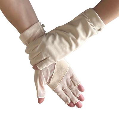 UV Arm UV UV Summer Cool To the Fingerless [TRAX SHOP] Gloves, Short, Fingerless, Covers, Women's, Protection, Protection, Use, Touch, Sweat-wicking,
