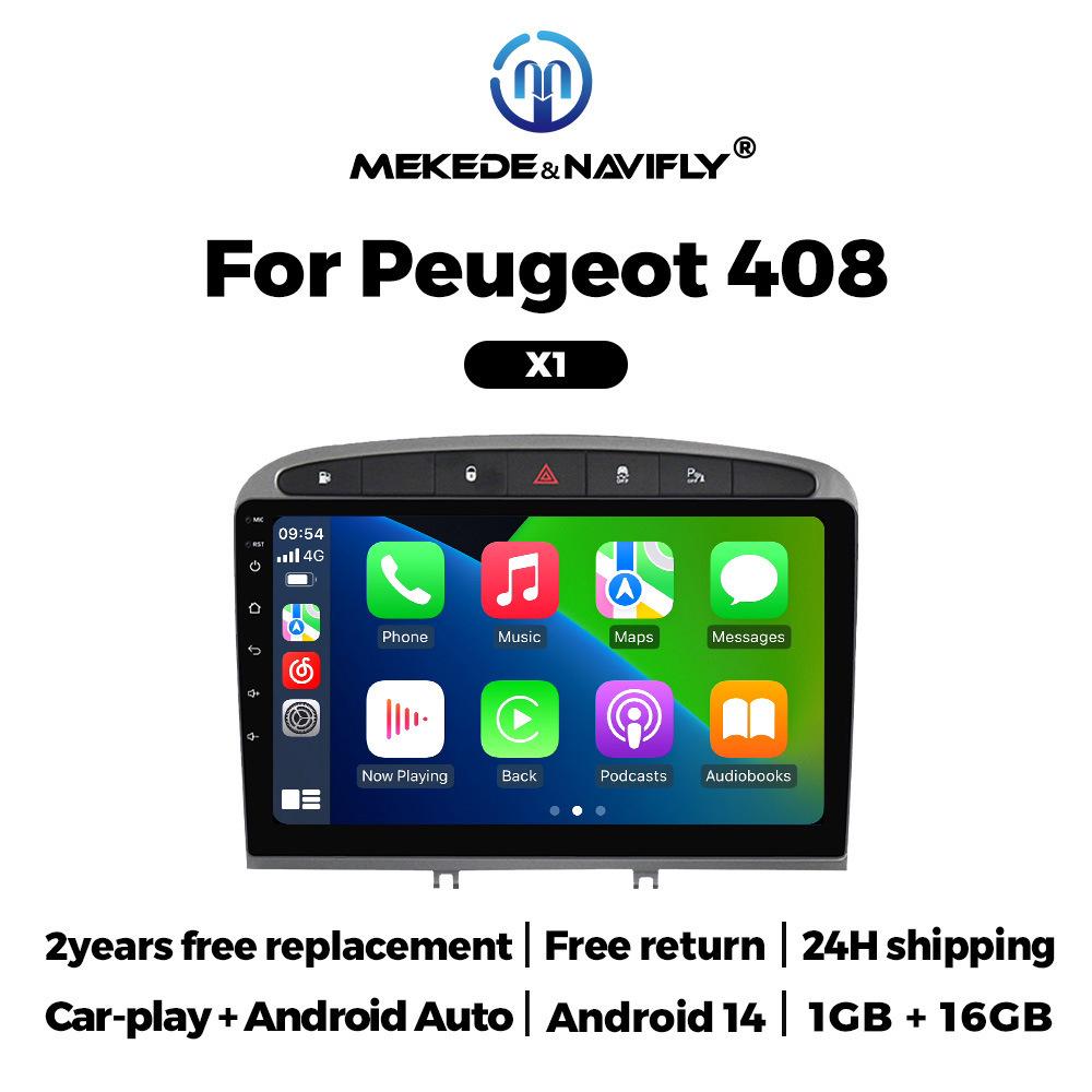 Android GPS MP5 Bluetooth Player for Peugeot 408 (2010-2016)