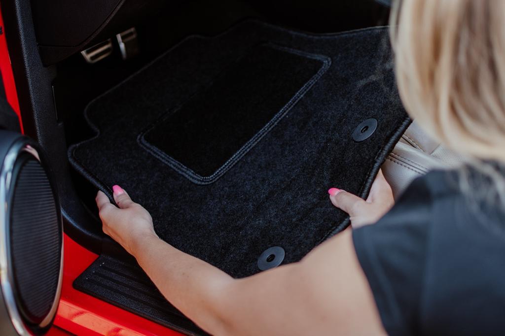 Driver Velour Floor Mat For: Opel Ascona C Liftback, Sedan (1981-1988)