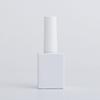 15ml Black/White Nail Polish Bottle with Brush, Lightproof Glass Bottle for Nail Base Gel, Empty Dispenser Bottle