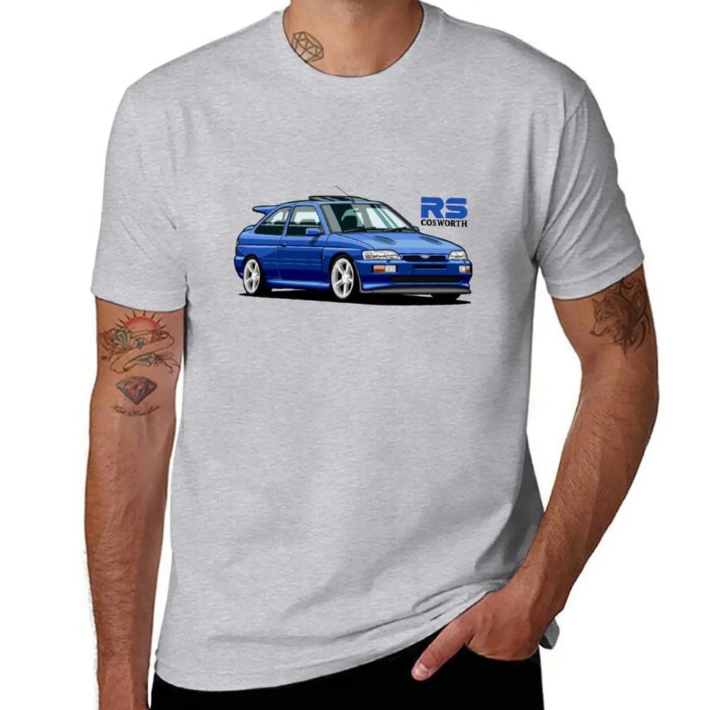 Escort RS Cosworth (blue) T-Shirt graphics t shirt kawaii clothes graphic t shirts