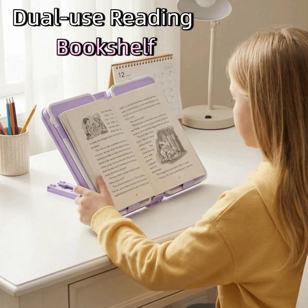 Large Capacity Pencil Box Reading Stand Foldable Pencil Case  Student Supplies