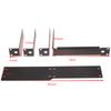 Rackmount Rack Metallrahmen für Drahtlosmikrofonsystem Drahtlose Empfänger für Qlxd Qlxd4 Ulxd Ulxd4 Slxd