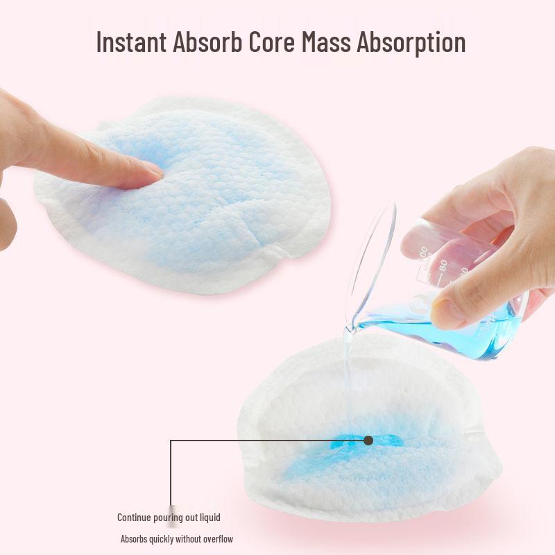 Disposable Breastfeeding Pads - Anti-Leakage Nipple Stickers