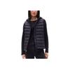 Tommy Hilfiger Gesteppte Kapuzen-Reißverschlussweste Damen Westen Schwarz 76J5330-BDS