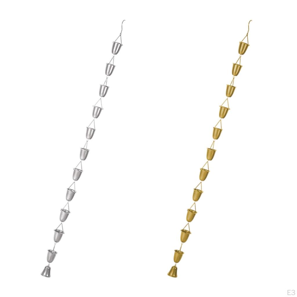 Coffee Cup Rain Chain Water Drain for Gutters In The Garden