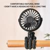 New Multifunctional Childrens Stroller Mini Fan Portable USB Charging Small Fan Mobile Phone Holder Outdoor Handheld Octopus Fan
