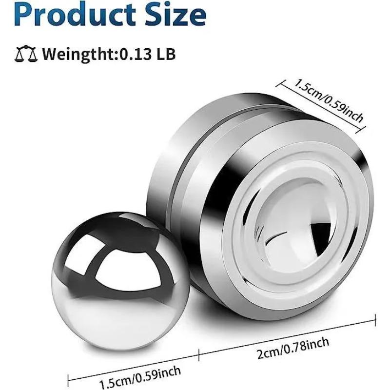 Artificial Satellite Magnetic Gyroscope Stress Relief Toy Finger Spinner Hand Spinner Stress Reliever Toy for Adult Gift