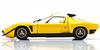 Kyosho Original 1/18 Scale Lamborghini Miura SVR Yellow/Black Finished Product