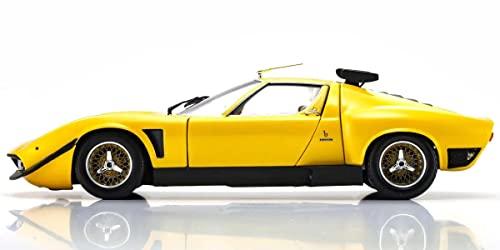 Kyosho Original 1/18 Scale Lamborghini Miura SVR Yellow/Black Finished Product