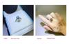Elegant Women's Green Moissanite Ring: Multiple Styles, Simple, Full Diamond Design.
