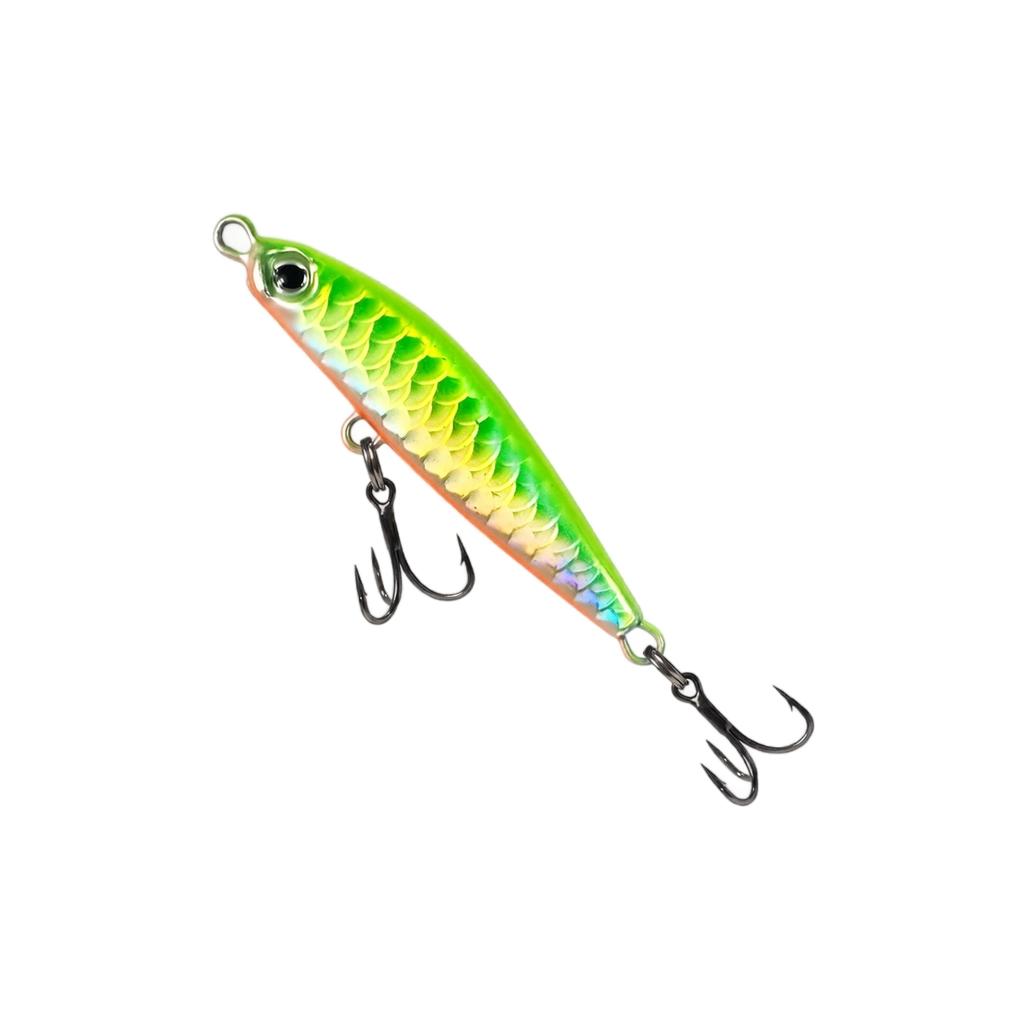 Fishing Jig Metal Lure Saltwater Boat Fishing Bait with Treble Hooks Various Weights for Long Distance Casting and Sea Fishing