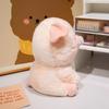 Cute Pink Thread Pig Plush Toy Cute Runny Pig Healing Doll Comforting Doll Girl Gift