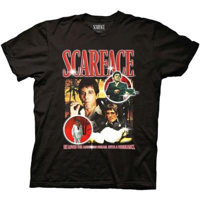 Koszulka męska Ripple Junction Scarface Tony Montana - Koszulka modowa Scarface - Koszulka Tony Montana Scarface