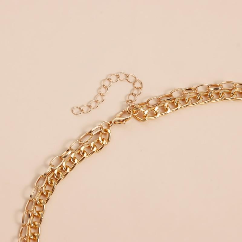 Stylish Layering Collarbone Necklace Short Length Clavicle Chain Lightweight Alloy Jewelry Birthday Gift For Her