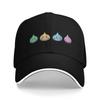 Dragon Quest slime Baseball Cap Outfit Leisure  Sun Cap For Unisex Women Golf Headewear  Adjustable Fit