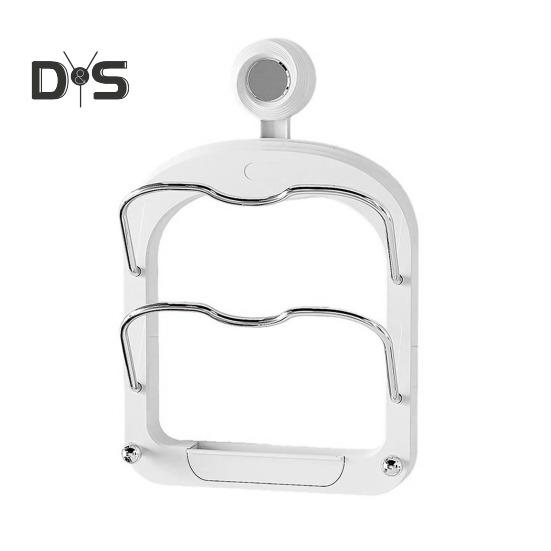 Держатель крышки кухонной кастрюли с присоской Многослойный дизайн Простая установка Настенный держатель для разделочной доски Стойка-органайзер для крышки кастрюли