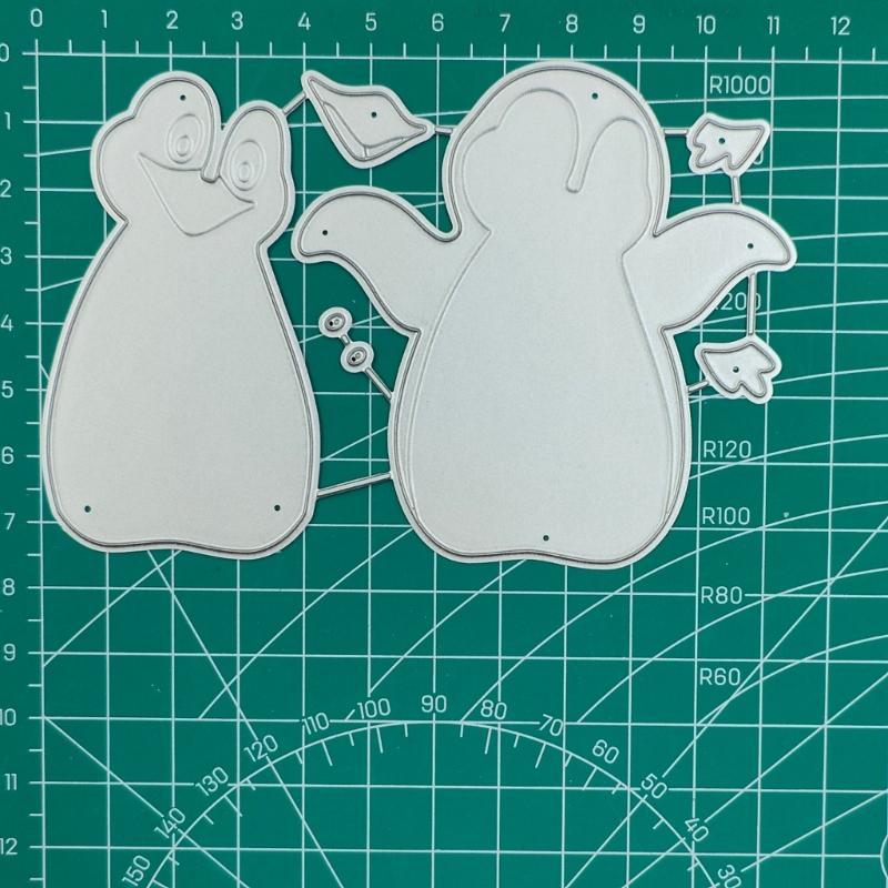 Penguin Metal Cutting Dies Handmade Crafts DIY Scrapbooking Embossing Supplies for Children Girl Boys Handmade
