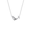 Whale Pendant Necklace Girl Light Luxury Niche Temperament Collarbone Chain Original Dolphin Necklace