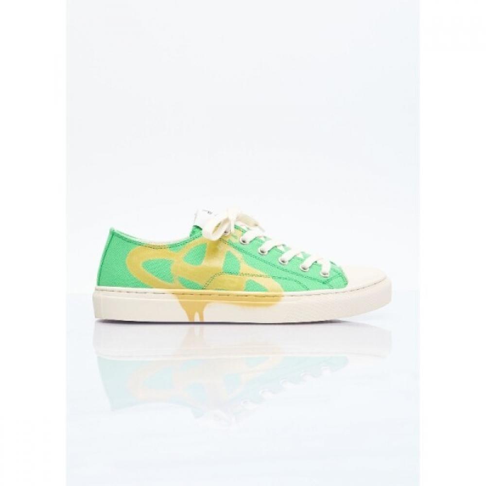 

Vivienne Westwood Low Top Plimsole Sneakers 75020005w W00uv Ss24 M301 EU36