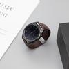 20mm Leather Strap for Samsung Galaxy Watch 6/5/4 44mm 40mm/5 Pro 45mm/Active 2/Leather Magnetic Buckle Band /Huawei Watch 42mm