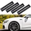 4x 3D samolepky na auto Emblém Limitovaná edice Styling Odznak Samolepka Samolepka na dveře nárazníku Kufr Karoserie Sidekor Samolepka Příslušenství