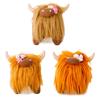 And Realistic Cute Highland Cow Plush Stuffed Animal Perfect For Gifts Childrens