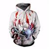 Sweatshirt Tokyo Unisex Ghoul Cosplay Sweater Capuche Sweat Hoodie Pullover
