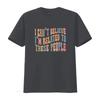 Retro Groovy Funny Sarcastic Family Quote Colorful Print Casual T Shirt vintage Washed graphic Stretched designer clothes