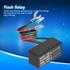 Flash Relay DOP‑3X 12VDC 20A Universal LED Turn Signal Flasher Relay for Car Motorcycle