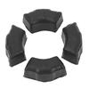 4 Pcs Motorcycle Rear Shock Absorber Cushion Set Rubber Reduce Vibration for C70 S90 CL90 CT90 S65