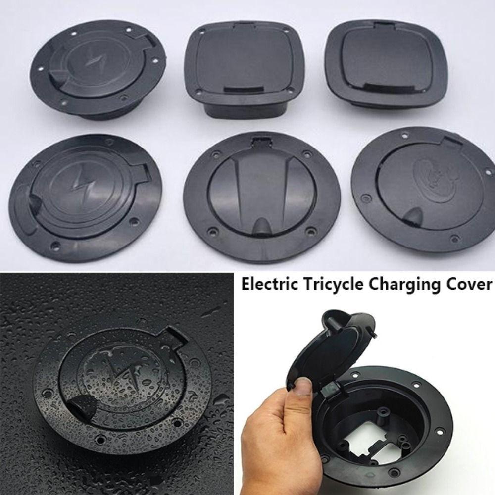 Waterproof Four Wheel Car Fuel Tank Cap Black Spring Cover Accessories  Electric Tricycle Parts