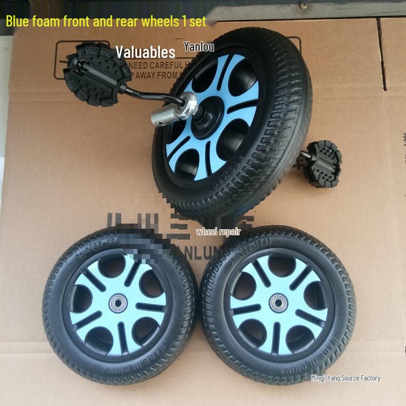 Kinderdreirad mit Schaumstoff- und Vollgummi-Verschleißfesten Rädern.