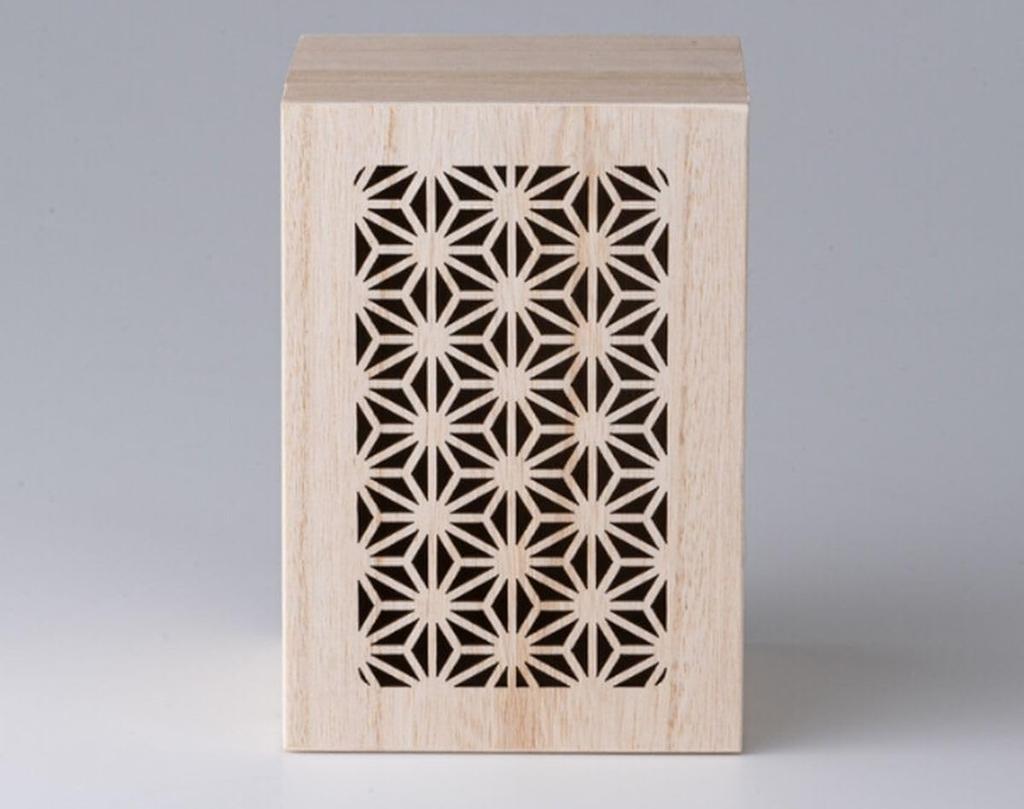 Select Wooden Made In Model 896520 J-kitchens Ultra-thin, Light-transmitting Tumbler, Platinum, Asanoha, Box, 370ml, Japan, No.