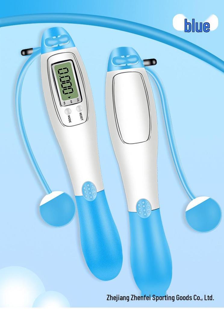 Electronic Smart Jump Rope with Steel Wire, Cordless Ball, and Counter for Men, Women, and Students