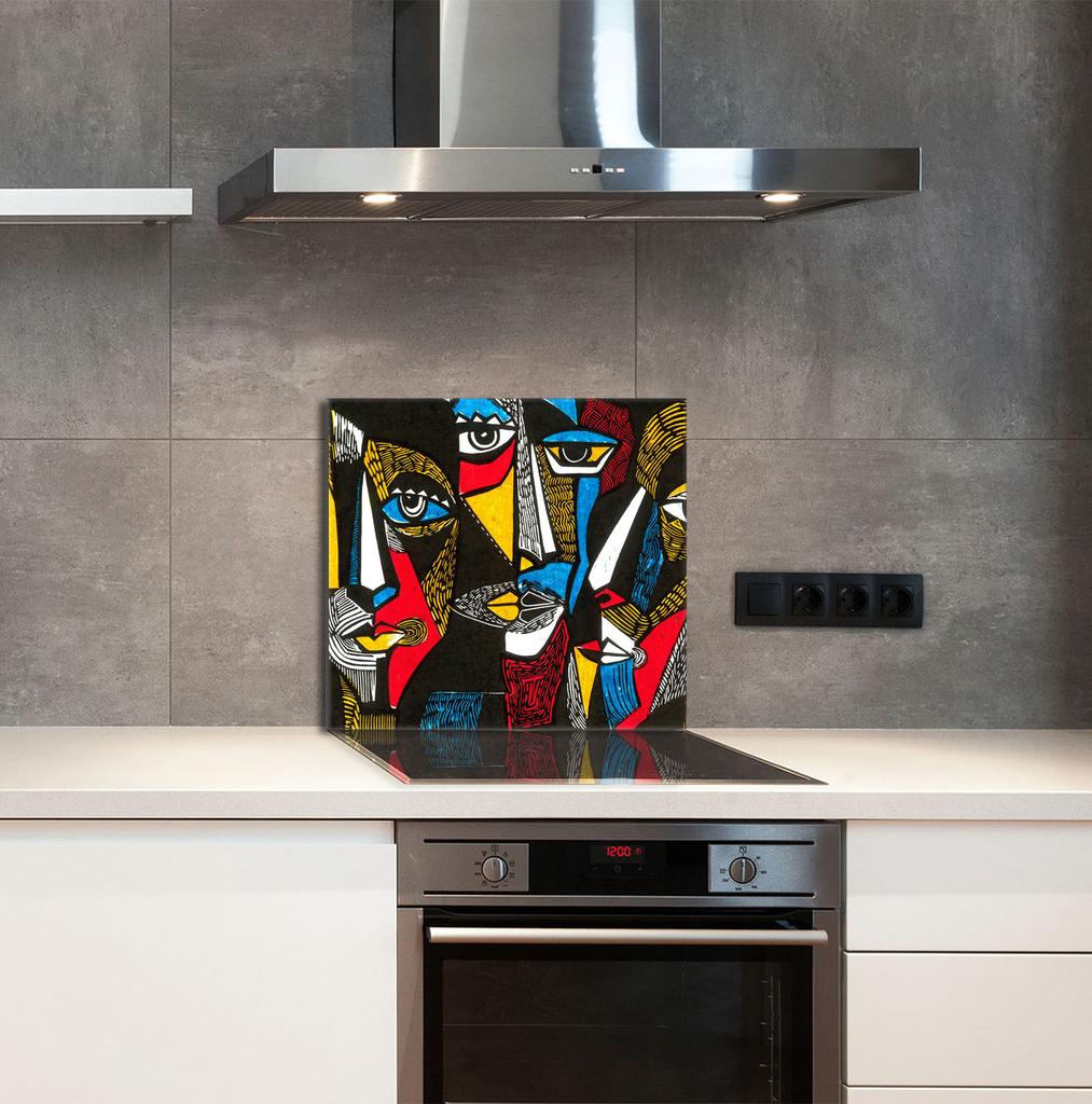PANEL SZKLANY DO KUCHNI 65x60 Pop Art