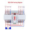 Dual Power Automatic Transfer Switch, Mini Type, 2P 63A, 3P 100A, 4P 63A