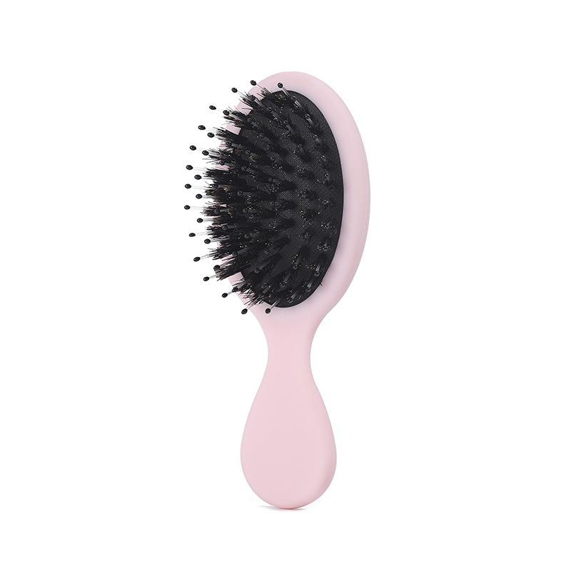 1pc Women's Simple Comfortable Air Cushion Bristle Hair Brush, Hair Accessories For Women Hair Comb, Detangling Brush, Mini Hair Brush