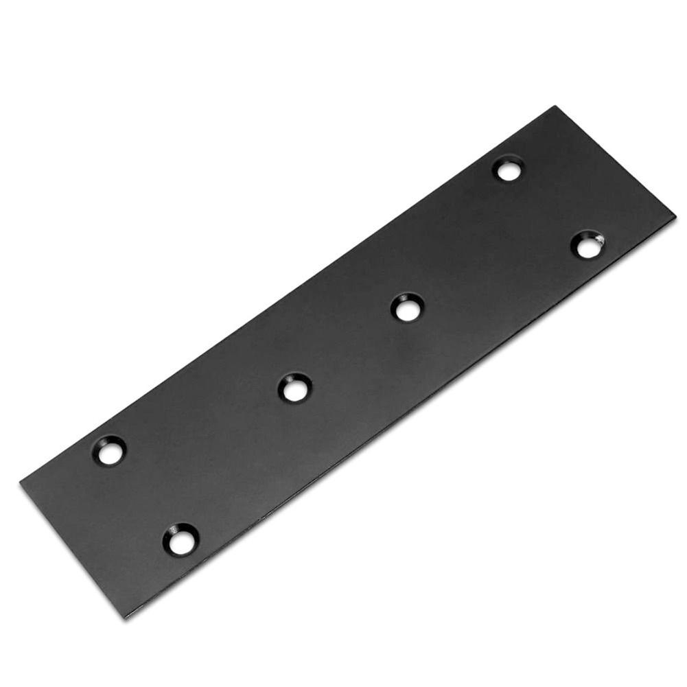 Многодырочная пластина для ремонта Соединитель для мебели Черные пластины для ремонта Стильный внешний вид Универсальное использование Износостойкий материал China Mainland