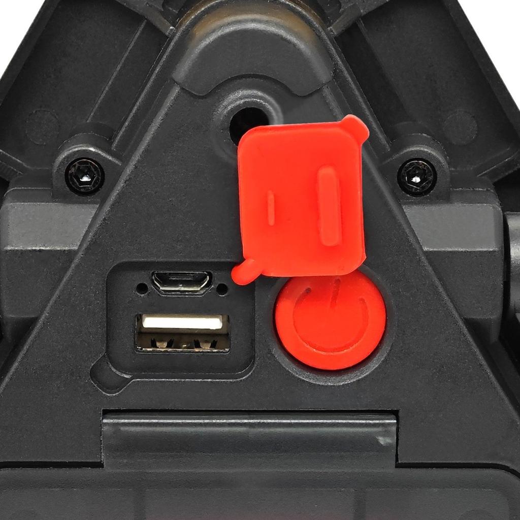Trójkąt ostrzegawczy LED, latarka, PowerBank + akumulatory Off-Road