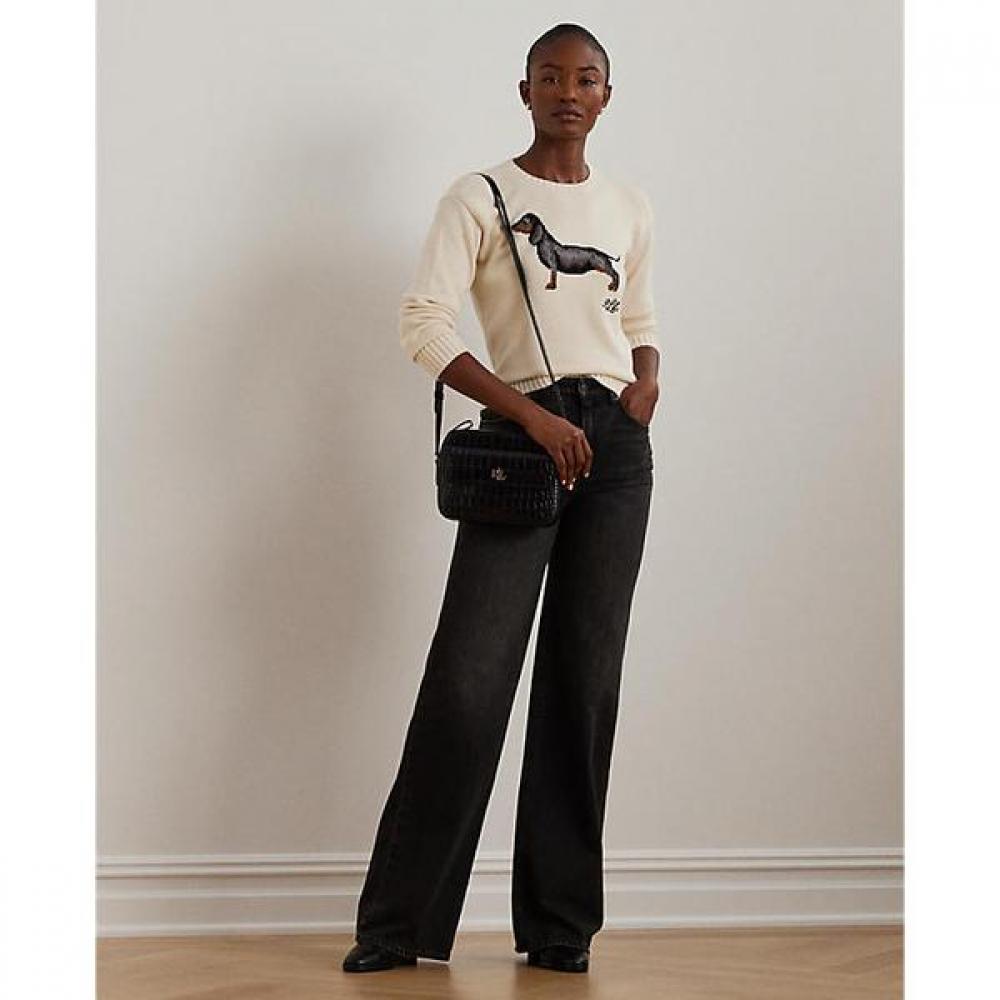 Джинсы Lauren Ralph Lauren со средней посадкой и широкими штанинами Wmlrdnms0920155001 0