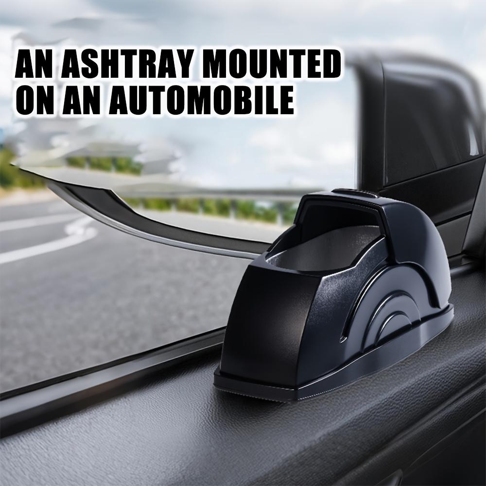Car Ashtray Convenient Ash Storage with A Key To Open The Lid To Prevent Ash Flying Car Supplies Ashtray