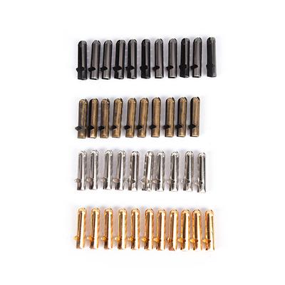 10 ks Kovové koncovky DIY tkaničky na boty Oprava Špičky tkaniček Náhradní konec