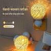 Romantic LED Night Light - Warm Glow Bedside Table Lamp for Bedroom or Dorm